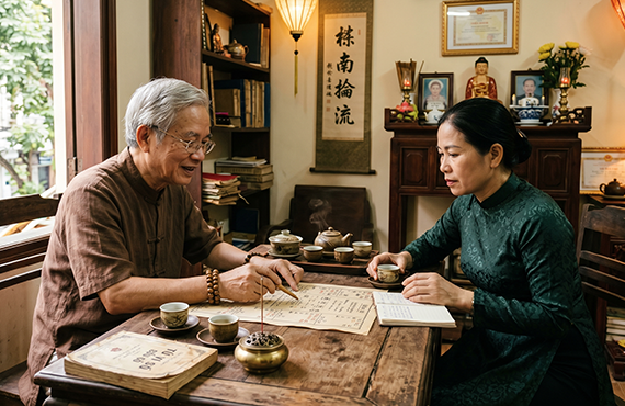 Các nhóm cung và lộ trình cuộc đời trong Tử Vi